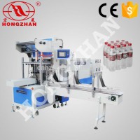 Hongzhan ST6030AF carton box bottles cans sleeve shrink wrap automatic pet bottle shrink wrapping machine