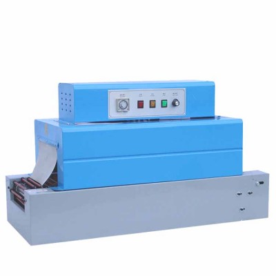 JYD Supply BS-260 Tabletop Mini Jet Heat Tunnel Chain Conveyor Shrink Packing Machine Plastic Film Shrinking Wrapping Machines